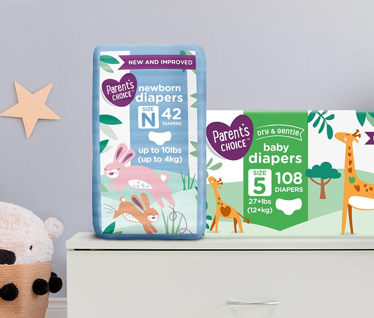 new diaper brand at walmart