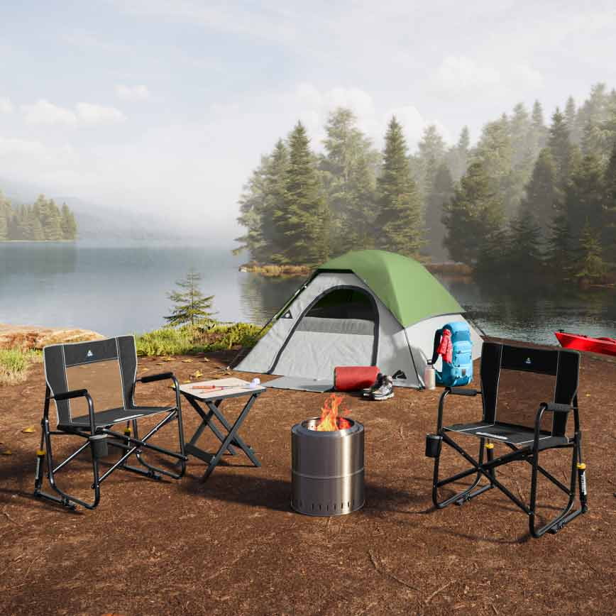 Columbia 寝袋 Outdoor Camping Equipment Columbia 4P FRP Dome Tent