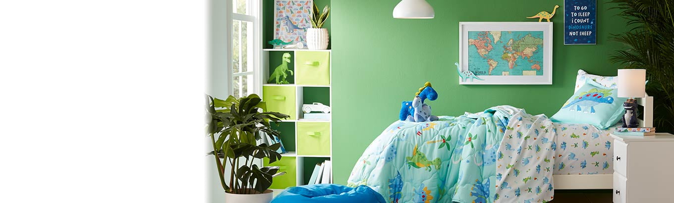 More for kids. Reimagine their room. From bedroom to playroom, create happy spaces for every personality.
