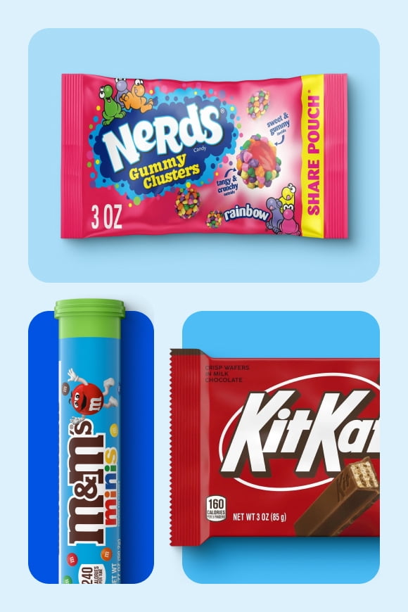 Single-serve candy