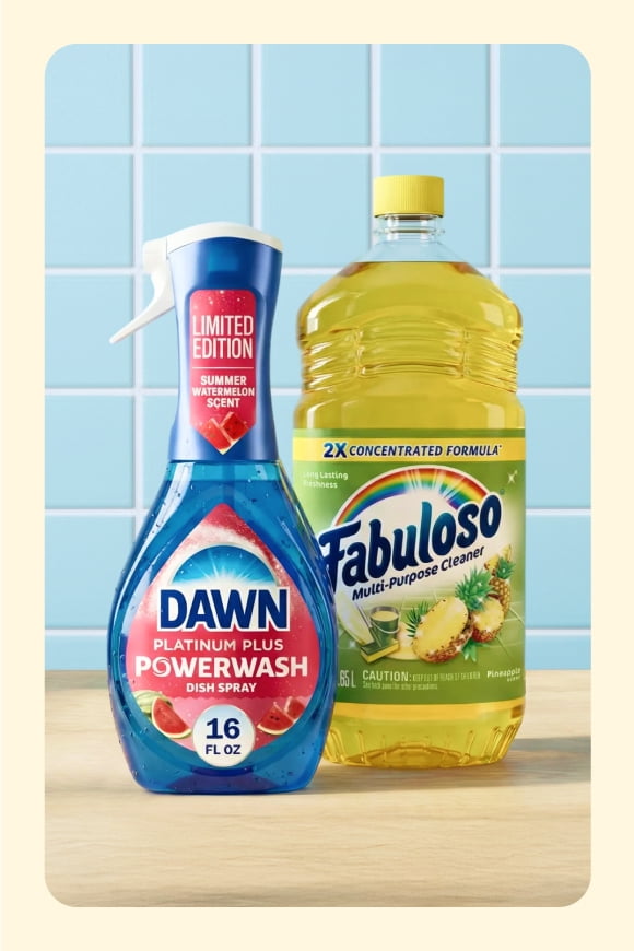 Kitchen cleaning essentials. All you need for a deep, lasting clean. Shop now.