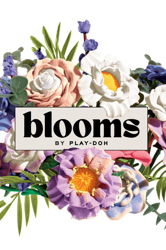 Blooms by play doh