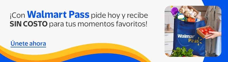 Con Walmart Pass pide hoy y recibe sin costo