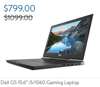 Dell G5 15.6” i5/1060 Gaming Laptop 