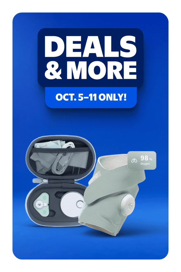 Image shows Owlet Dream Sock On-The-Go Bundle (Walmart Exclusive)
