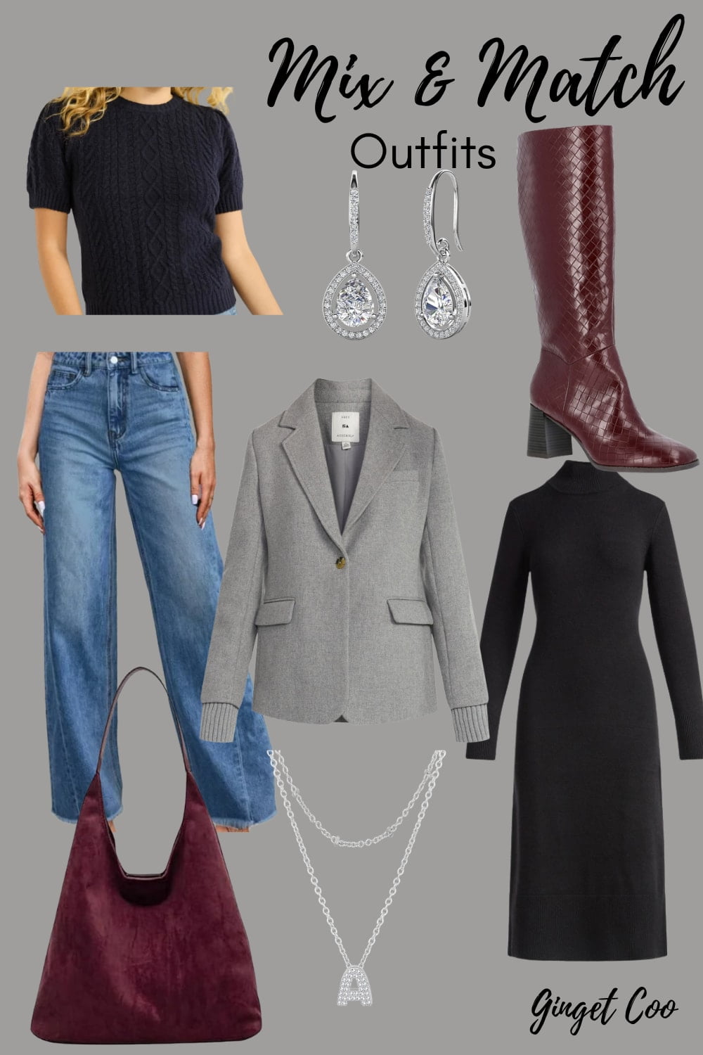 mix and match outfits with the trending and favorite fall colors, Shop post,