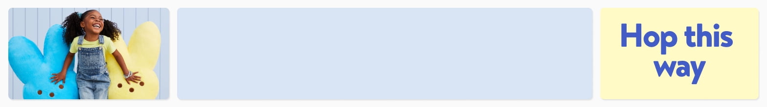 Peeps are here! Have a colorful good time with plush toys and more.
