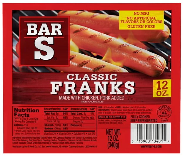 Oscar Mayer Natural Turkey Franks Hot Dogs, 8 Ct Pack - Walmart