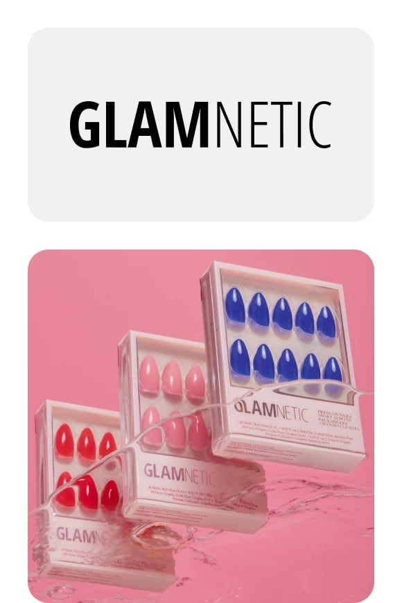 New premium beauty. Glamnetic & more luxe brands just landed.