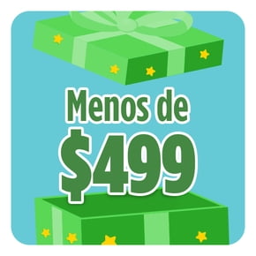 Menos de $499