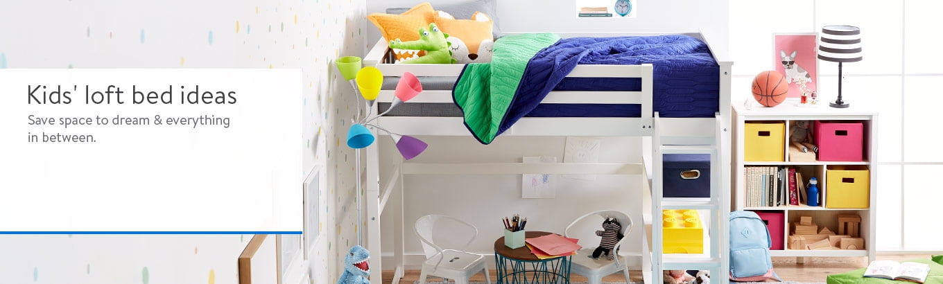 loft beds for kids walmart