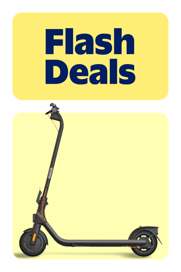 Up to 30% off electric scooters