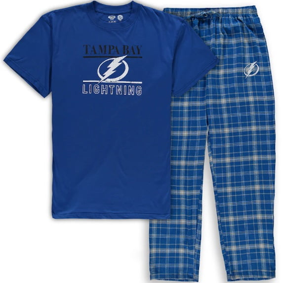 Tampa Bay Lightning Pajamas, Sweatpants & Loungewear in Tampa Bay Lightning  Team Shop 