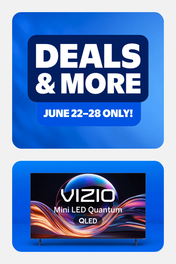 Image shows VIZIO 50” Mini LED Quantum 4K QLED HDR Smart TV (NEW) VQM50C-10