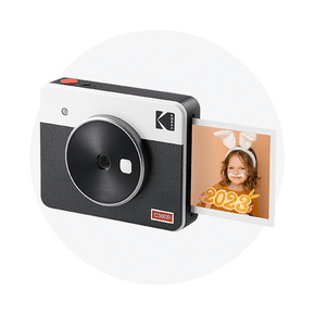 Instant print cameras