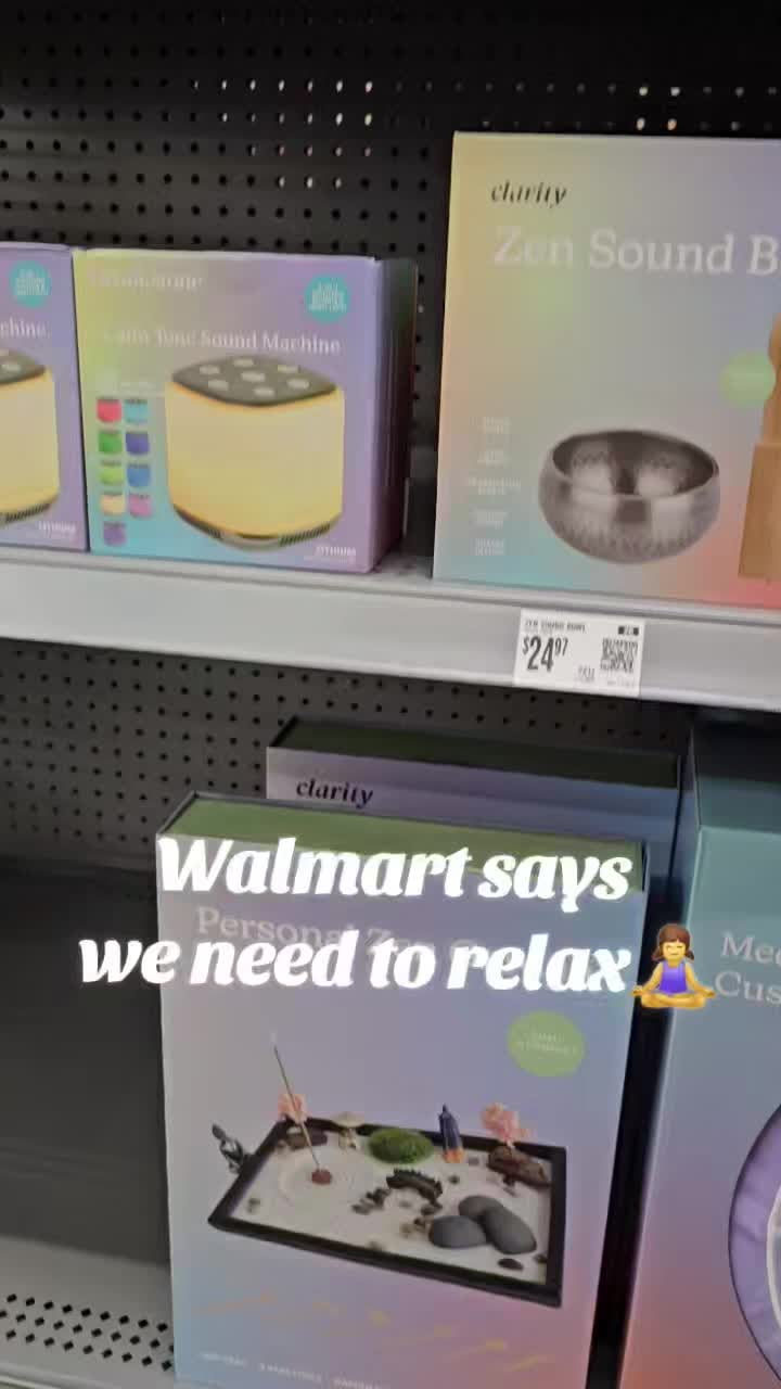 WALMART SAYS WE NEED TO RELAX 💅 So I built a list that’s 40% candles, 60% delusion, and 100% cheaper than therapy 🕯️✨ #SelfCareSeason, Shop post,