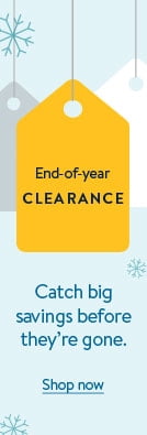 End Of Year Clearance