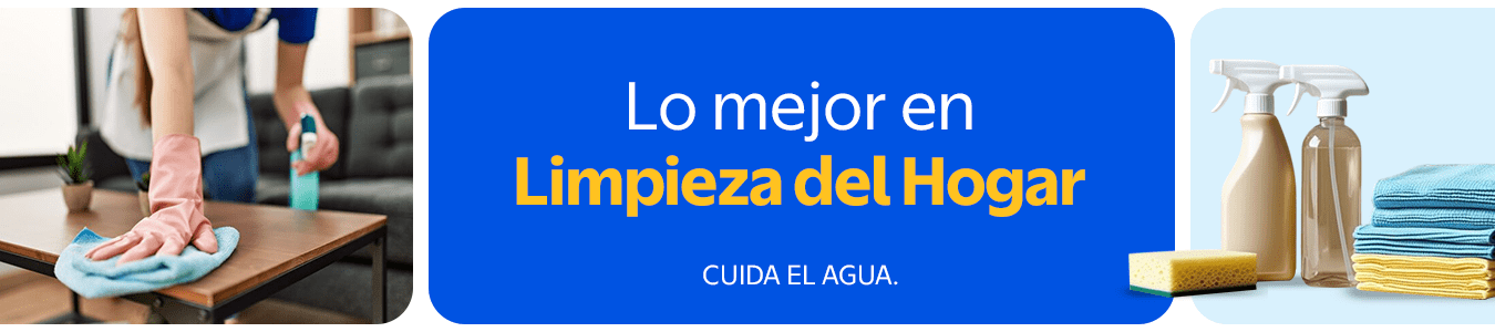 Lo mejor en limpieza del hogar. CUIDA EL AGUA.