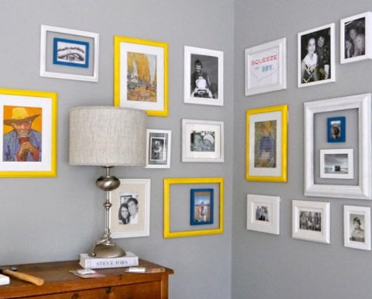 How To Hang Frames On Walls Without Nails