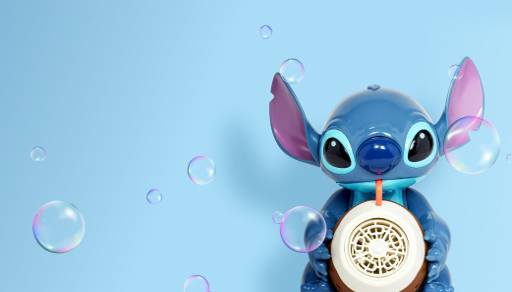 Stitch bubble machine.
