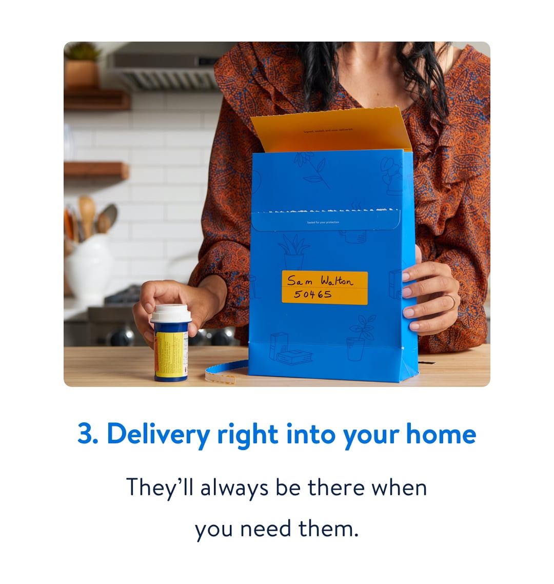 Delivery right into your home