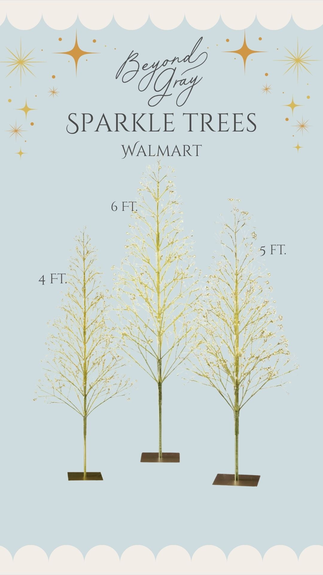 These sparkle trees look high-end and they are gorgeous in person! As seen in my Instagram video. , Shop post, 