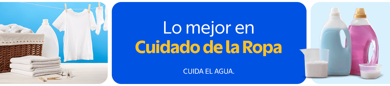 Lo mejor en cuidado de la ropa CUIDA EL AGUA
