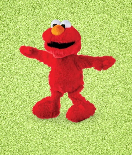 Sesame Street Elmo Slide Singing and Dancing 14-inch Plush, Kids Toys for Ages 2 up