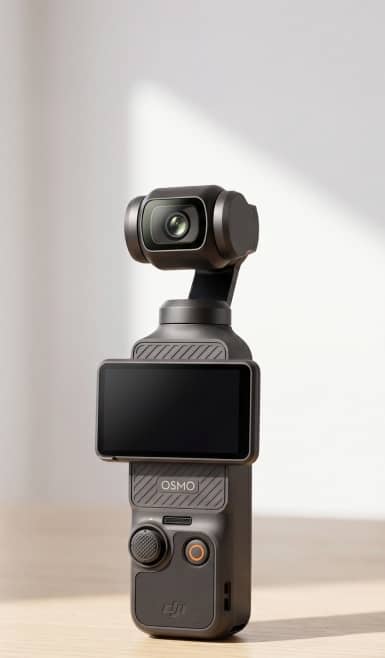 A vlogging set.
