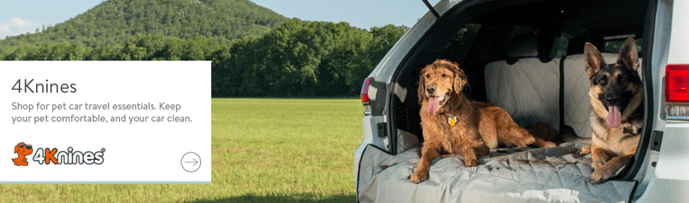 Divider in Network Elastic for Car Camper SUV Transport Dogs and Cats Animals