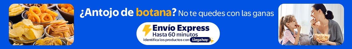 ANTOJO DE BOTANA NO TE QUEDES CON LAS GANAS + ENVIO EXPRESS HASTA 60 MINUTOS