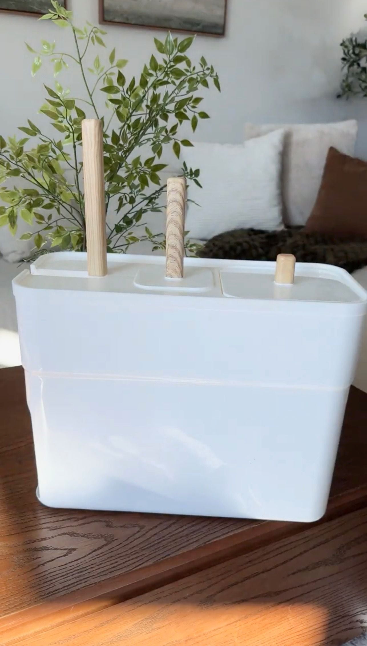 Sharing the 3 in 1 TRIO bathroom organizer to not only add functionality but also save space. Streamline the look of everyday bathroom items!, Shop post, 