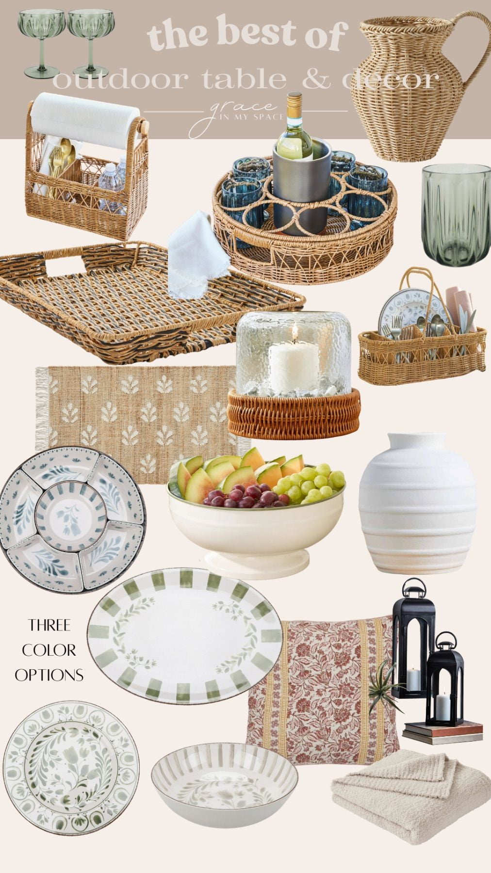 These outdoor table and decor staples are perfect for summer entertaining! , Shop post, 