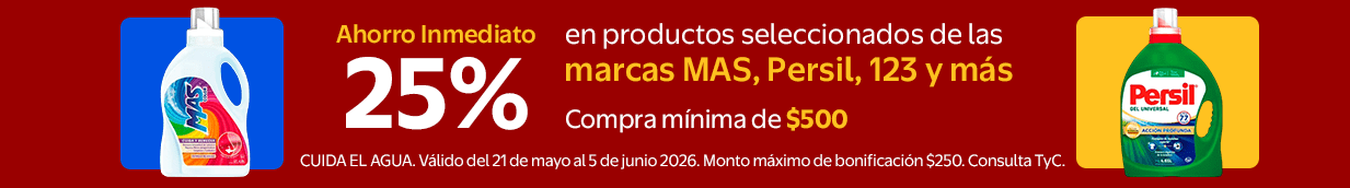 25% de Bonificación en Henkel, Compra mínima de $500.