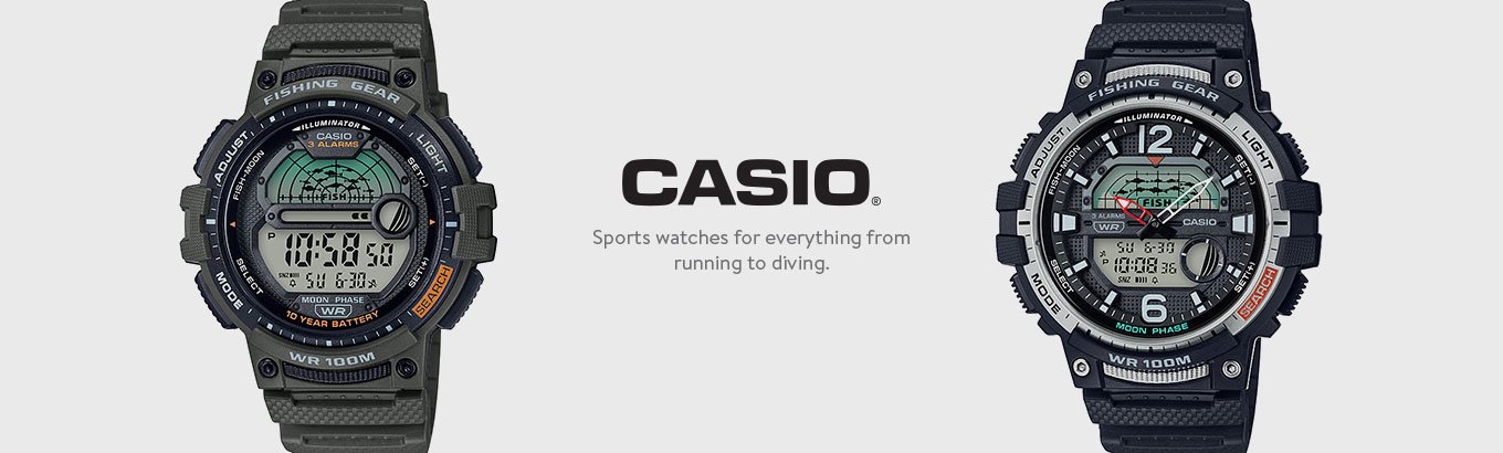 walmart casio dive watch