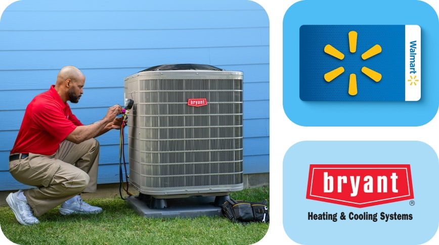 Bryant HVAC repair & replace program