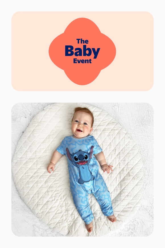 Baby character looks