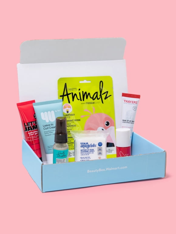 Walmart Beauty Box. A seasonal sampler. Only $6.98 plus tax.