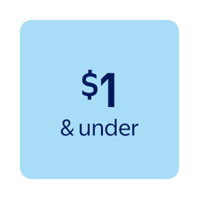 $1 & under