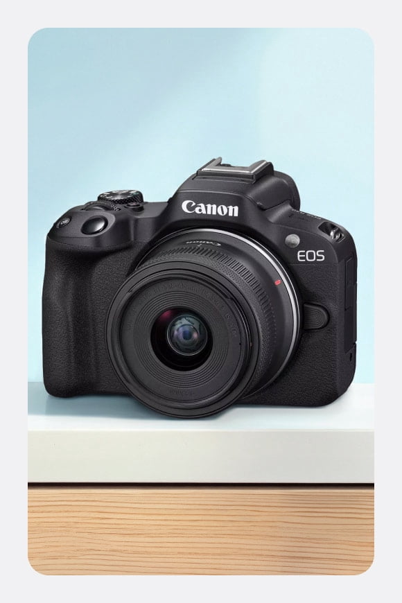 Up to $50 off top cameras & drones. Canon, Sony & so much more—smile!