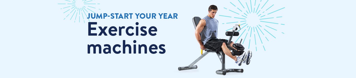 Jumpstart your year: Exercise machines