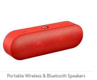Portable wireless and bluetooth speakers