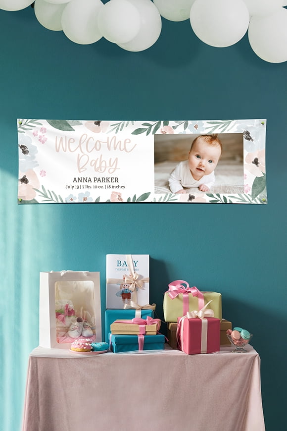 Celebrate with a custom banner