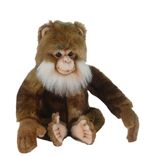 old monkey stuffed animal