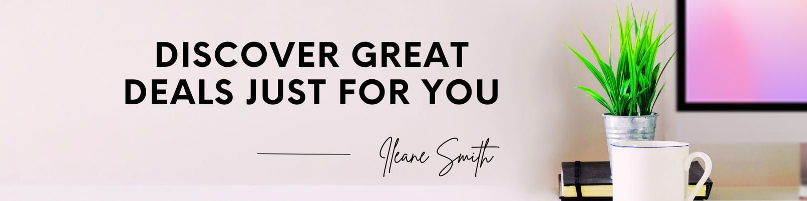 Storefront user uploaded banner.