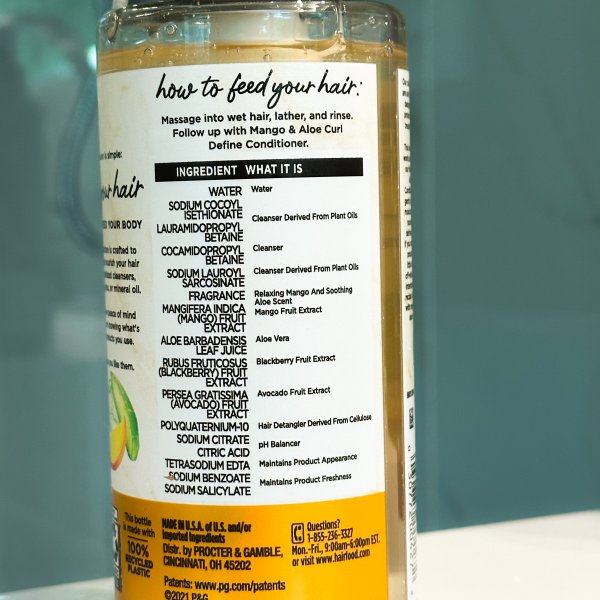 Hair Food Organics Shampoo & Conditioner, 17.9 fl oz