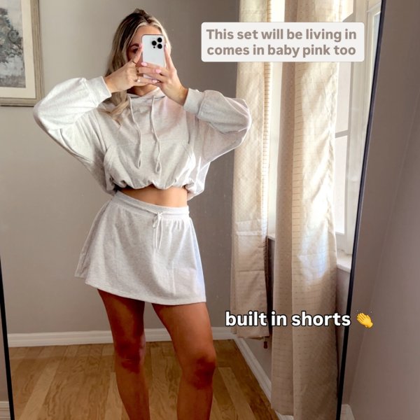 Photo from @kyndallwearswhat handle, with 2 products.