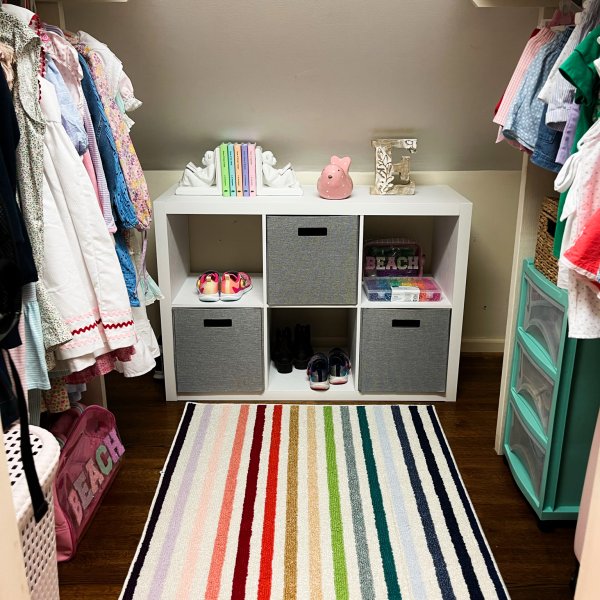 Homeries Cube Storage System (12 Cubes) Modular DIY 12Cube Plastic Closet Organizer Rack