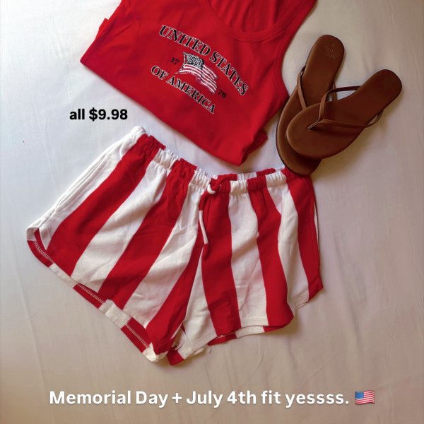 Photo from @kyndallwearswhat handle, with 2 products.