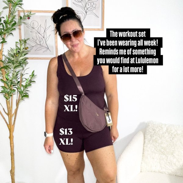 Photo from @reallifemomfashion handle, with 2 products.